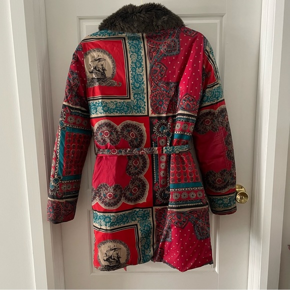 LOVE MOSCHINO Pattern Jacket US Size 4 - Picture 3 of 10